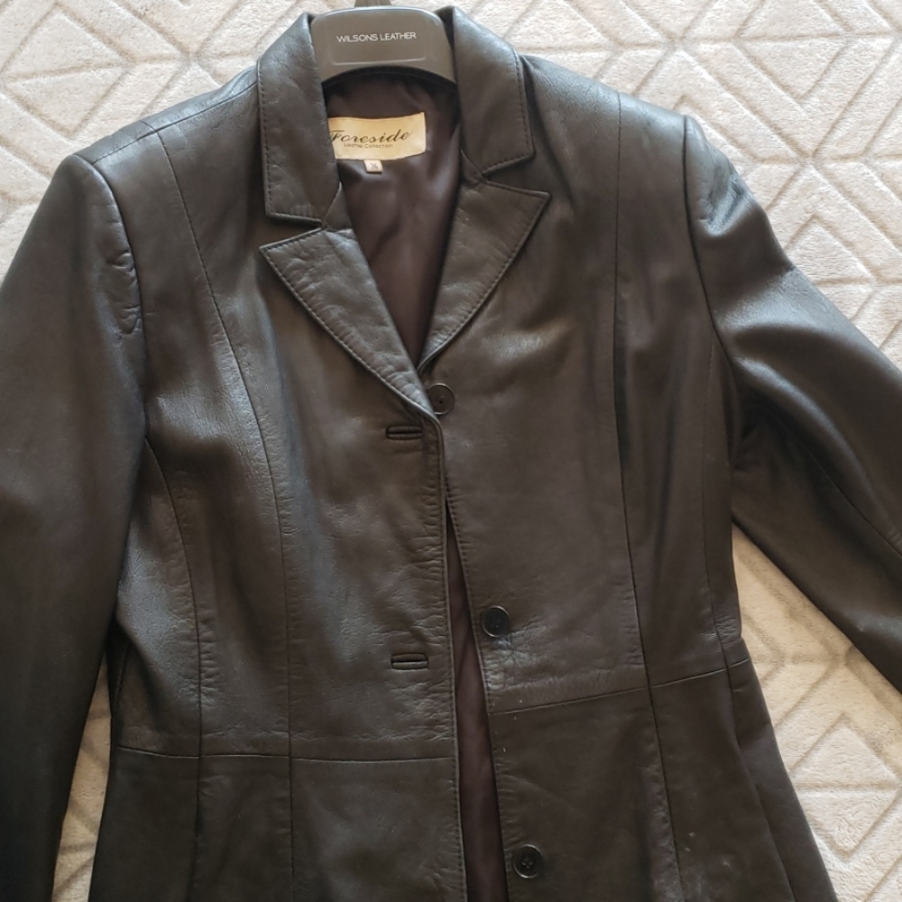 Leather jacket